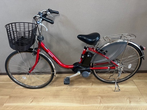 大阪市内発送無料【美品】バッテリー13,2ah、パナソニック電動自転車です^_^ Panasonic パナソニック 電動自転車 26インチ BP02 2023年モデル