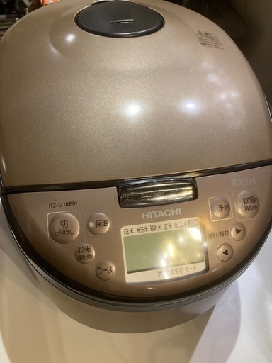 一升炊きIH圧力炊飯ジャー