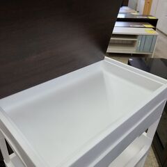 J1128【リユースのサカイ柏店】不動技研　キャスター付き4段ワゴン　サージュワゴンWT　クリーニング済　参考価格4,980円の画像