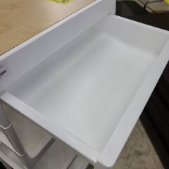 J1128【リユースのサカイ柏店】不動技研　キャスター付き4段ワゴン　サージュワゴンWT　クリーニング済　参考価格4,980円の画像