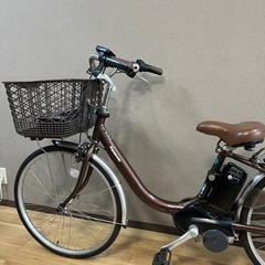 美品✨ パナソニック電動自転車、バッテリー12.0Ahの画像