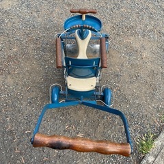 1950年代アメリカ産ヴィンテージ手押し車の画像