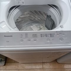★リユースのサカイつくば店★TK5950 Panasonic 洗濯機 NA-F6B1 6.0ｋｇ 23年製 動作確認／クリーニング済み　【リユースのサカイつくば店】 の画像