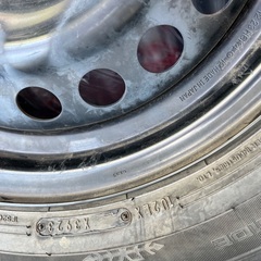 スタッドレスタイヤ　185/65R15 6J-15 4H ホンダ純正ホイールの画像