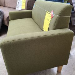 J1130【リユースのサカイ柏店】IRIS OHYAMA　アイリスオーヤマ　二人掛けソファ　FBS-2P　クリーニング済　の画像