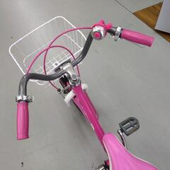 J234 ★可愛いPink★多少使用感有り★子供自転車★raise★14インチの画像