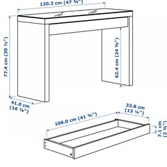 IKEA マルム　ドレッサー　引き取り専用の画像