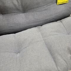 J1131【リユースのサカイ柏店】NITORI　ニトリ　マットレスになるソファ座椅子　キッド　グレー　クリーニング済　の画像