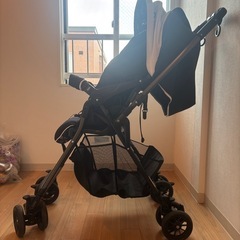 乳児~3歳児まで使えるベビーカーの画像