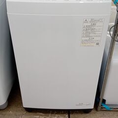★リユースのサカイ高崎店★TJ12276 東芝 洗濯機 7ｋｇ 22年製 動作確認／クリーニング済みの画像
