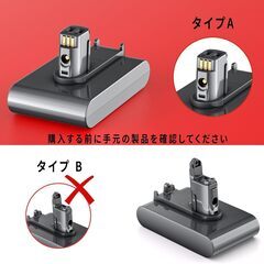 EGR DC31 バッテリー ダイソン DC31 互換 バッテリー Type-Aシリーズ対応 6000mAh 22.2V ダイソン掃除機用バッテリー PSE認証済み 大容量 互換 バッテリー DC31 Type-Aボタン DC35 DC34 DC44 DC46の画像