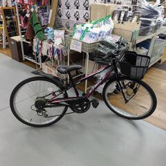 J547 ★多少使用感有り★子供自転車★AMERICAN EAGLE★ダイナモ★6段★24インチの画像