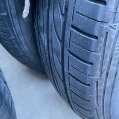 中古タイヤ　4本です。　165/70r14の画像
