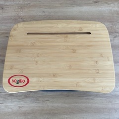 【Yogibo Max】ライトグレー&ブラック トレイボー&補充ビーズの画像