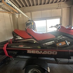 シードゥーRXT  215馬力 3人乗り！トレーラー付き
の画像