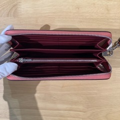 コーチ　シグネチャーストラップピンク長財布C①【新品未使用】の画像
