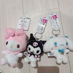 ぬいぐるみ三点の画像