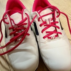 ゴルフシューズ24センチの画像