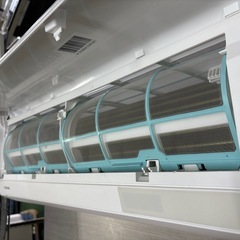 I616 🌈 ジモティー限定価格♪ 2022年製の美品♪ TOSHIBA エアコン 大清快 （4.0kw おもに14畳用） ⭐ 動作確認済 ⭐ クリーニング済の画像