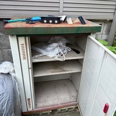 室外収納棚　防水の画像