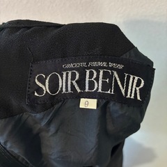 SOIRBENIRソワールベニールブラックフォーマル ワンピース 9号 半袖 喪服の画像