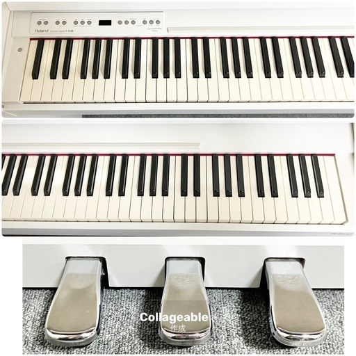 Roland F-130ホワイト電子ピアノ Roland 電子ピアノ F-130R【無料配送可能】 (PIANO OFF) 八潮の