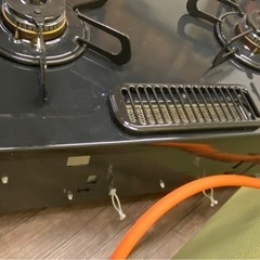 & ガステーブル　Paloma パロマ　IC-S37-2R LPガス用　2022年製の画像