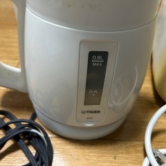 すみません。決まりました。　炊飯器　パン焼き器　ケトル の画像