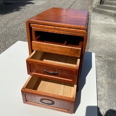 和な感じの小物入れの画像