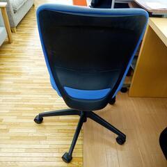 【リユースのサカイ八街店】★ジモティ割あり★ 椅子　オフィスチェア　ブルー　クリーニング済　YJ6960の画像