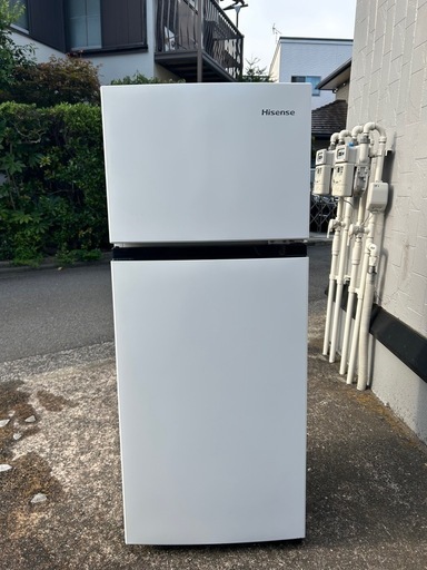 【美品】2022年製　ハイセンス　 2ドア冷蔵庫