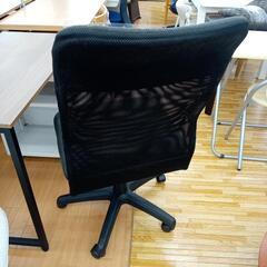 【リユースのサカイ八街店】★ジモティ割あり★ オフィスチェア　ブラック　クリーニング済　YJ6961の画像