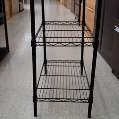 ★リユースのサカイ高崎店★TJ12288  メタルラック 黒 H78×D34×W59 クリーニング済みの画像