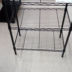 ★リユースのサカイ高崎店★TJ12288  メタルラック 黒 H78×D34×W59 クリーニング済みの画像
