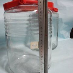 梅酒用ビン　約８Ｌ　２個の画像