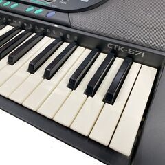 ★CASIO CTK-571 61鍵 キーボードの画像