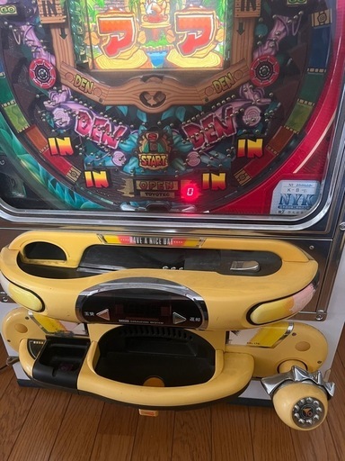 希少 パチンコ台 デンデンデン1章S パチンコ実機 家庭用電源 循環機能