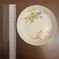 アルカディア　花柄小皿×4の画像