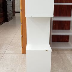★リユースのサカイ高崎店★TJ12294  棚 白 H108×D26.5×W39 クリーニング済みの画像