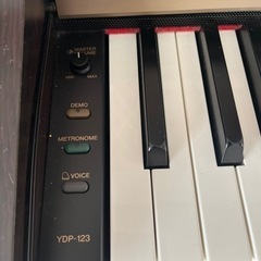 YAMAHA電子ピアノの画像