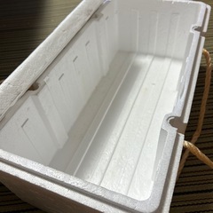 発泡スチロール　箱　クーラーボックス　釣り　魚　冷凍　冷蔵の画像