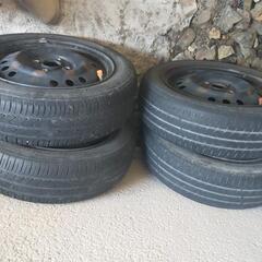 軽自動車用タイヤ鉄ホイールの画像