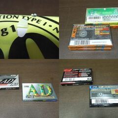 ストック品 当時物 60分以上 ノーマルテープ NORMAL POSITION 合計14本セット konica maxell TDK AXIA カセットテープ 札幌市 新道東店の画像