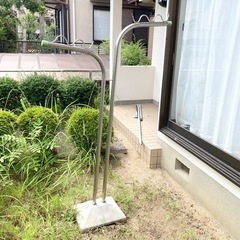 物干し竿スタンドの画像
