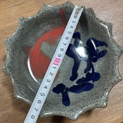 やちむん皿の画像