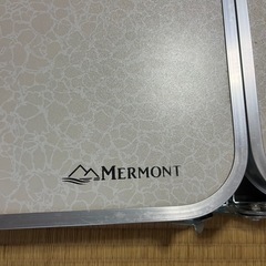 MERMONT アウトドアテーブル ローテーブルテーブル ワイドタイプ 高さ3段階調整 の画像
