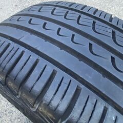 BBS 本場ドイツ製 超ウルトラレア‼️205/55R16 東北6県無料配送対応‼️爆安‼️最終値下げ‼️②超超超バリ溝❗ ❗ アルミ付き 国産 タイヤ !!　サマー　タイヤの画像