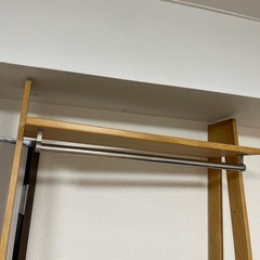 ニトリ　ハンガーラック　収納　ワードローブ　タンスの画像