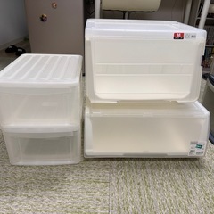 【決まりました】非対面！収納ボックス2個の画像