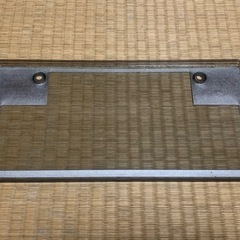 WIZRAD風 ナンバーカバー スモーク ナンバープレートカバー 1枚の画像